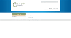 Desktop Screenshot of corp-integrity.coggno.com