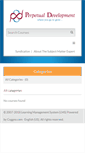 Mobile Screenshot of perpetual-development.coggno.com