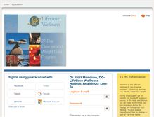 Tablet Screenshot of lifetimewellness.coggno.com